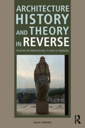 Cover of the book Architecture History and Theory in Reverse by Ezio Di Nucci, Filippo Santoni de Sio