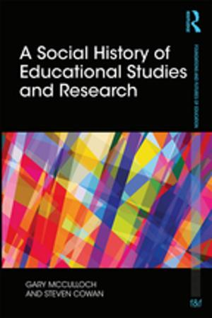 Cover of the book A Social History of Educational Studies and Research by 