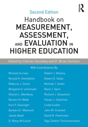 Cover of Handbook on Measurement, Assessment, and Evaluation in Higher Education