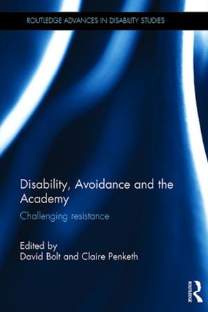 Cover of the book Disability, Avoidance and the Academy by Wang Weiguang, Guoguang Zheng, Jiahua Pan