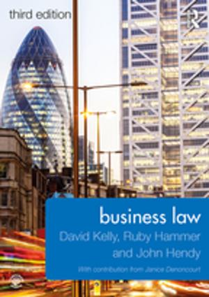 Cover of the book Business Law by A. James Gregor