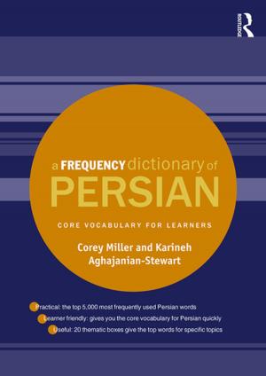 Book cover of A Frequency Dictionary of Persian