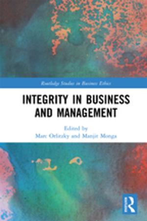 Cover of the book Integrity in Business and Management by Martin Crookston
