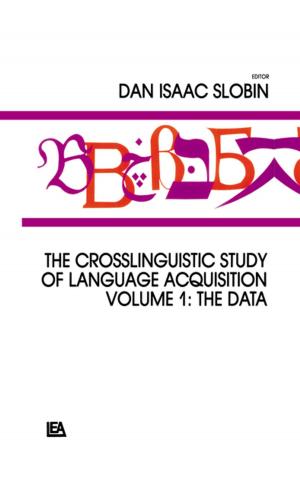 Cover of the book The Crosslinguistic Study of Language Acquisition by Sabine Maasen, Peter Weingart