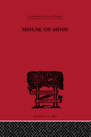 Cover of the book Misuse of Mind by Amitai Etzioni