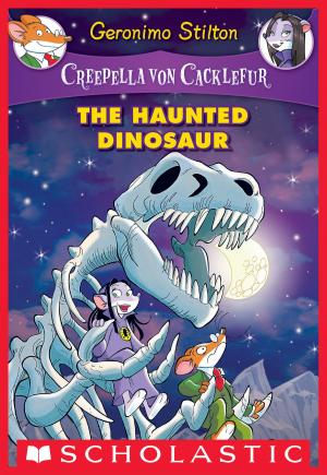 Cover of the book The Haunted Dinosaur (Creepella von Cacklefur #9) by Shannon Hitchcock