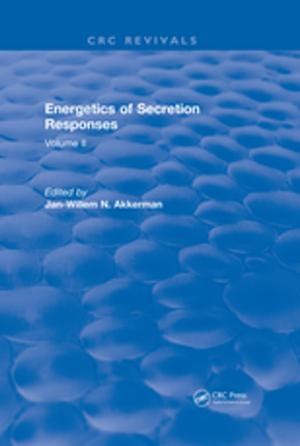 Cover of the book Energetics of Secretion Responses by Anita Cerić
