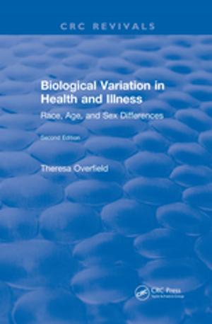 Cover of the book Biological Variation in Health and Illness by Guy H Walker, Neville A. Stanton, Daniel P. Jenkins