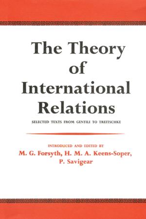 Cover of the book The Theory of International Relations by 