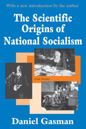 Cover of the book The Scientific Origins of National Socialism by David Schultz, John R. Vile
