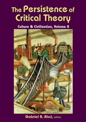 Cover of the book The Persistence of Critical Theory by Ryo Fujikura, Masato Kawanishi