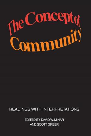 Book cover of The Concept of Community