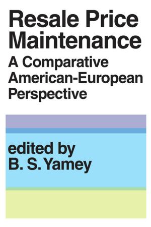 Cover of the book Resale Price Maintainance by Cameron G. Thies