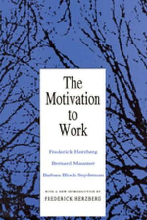 Cover of the book Motivation to Work by W R Owens, N H Keeble, G A Starr, P N Furbank