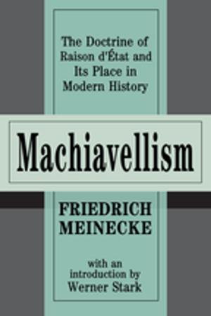 Cover of the book Machiavellism by Michèle Alexandre