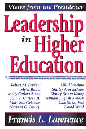Cover of the book Leadership in Higher Education by 