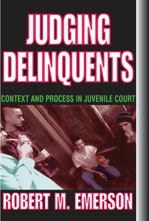 Book cover of Judging Delinquents