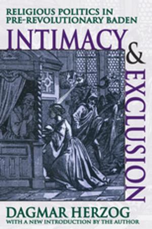 Cover of the book Intimacy and Exclusion by 