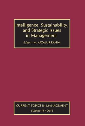 Cover of the book Intelligence, Sustainability, and Strategic Issues in Management by Michelle Addington, Daniel Schodek
