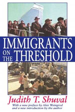 Cover of the book Immigrants on the Threshold by Matthew Chrisman, Duncan Pritchard, Guy Fletcher, Elinor Mason, Jane Suilin Lavelle, Michela Massimi, Alasdair Richmond, Dave Ward