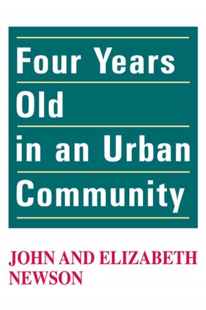 Cover of the book Four Years Old in an Urban Community by Elizabeth D. Whitaker
