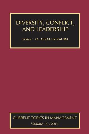 Cover of the book Diversity, Conflict, and Leadership by Richard Dunne, E.C. Wragg, Prof E C Wragg