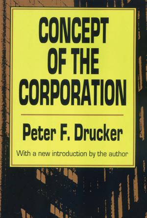 Book cover of Concept of the Corporation
