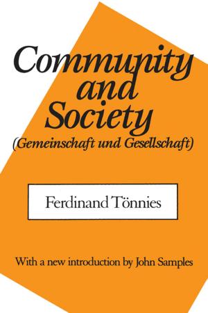Cover of the book Community and Society by Karl Popper