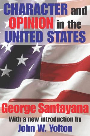 Cover of the book Character and Opinion in the United States by Anthony Stevens