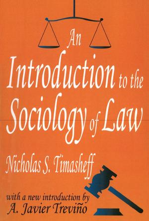 Cover of the book An Introduction to the Sociology of Law by 
