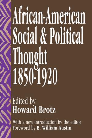 Cover of the book African-American Social and Political Thought by Simon Blake