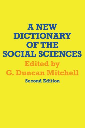 Cover of A New Dictionary of the Social Sciences