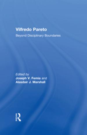 Cover of the book Vilfredo Pareto by Peter Elfer, Elinor Goldschmied, Dorothy Y. Selleck