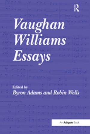 Cover of the book Vaughan Williams Essays by Stanislaw Ossowski