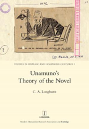 Cover of the book Unamuno's Theory of the Novel by Anthony P. Cohen