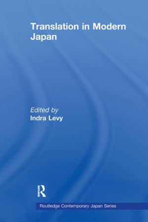 Cover of the book Translation in Modern Japan by Michael Saltman