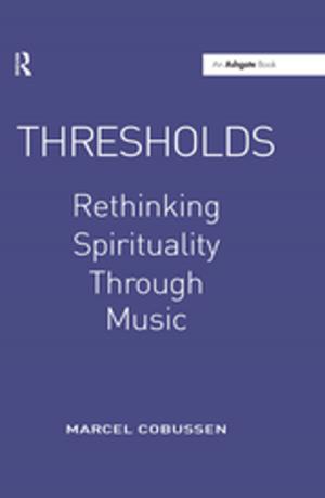 Cover of the book Thresholds: Rethinking Spirituality Through Music by Joseph G Procopio