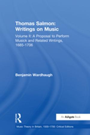 Cover of the book Thomas Salmon: Writings on Music by Martyn Dade-Robertson