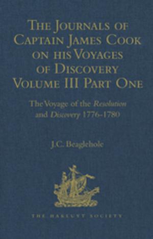 Book cover of The Journals of Captain James Cook on his Voyages of Discovery