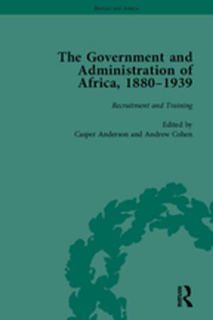 Book cover of The Government and Administration of Africa, 1880-1939 Vol 1