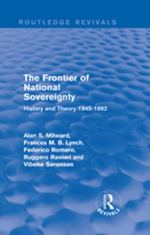 Cover of the book The Frontier of National Sovereignty by Graeme Kennedy