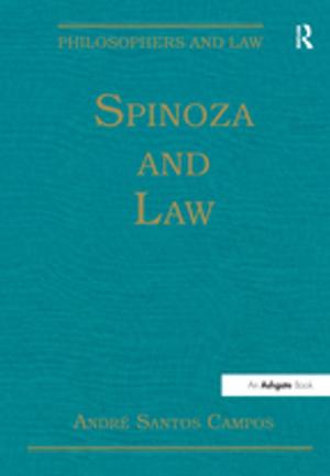 Cover of the book Spinoza and Law by Edwin L. Herr, Dennis E. Heitzmann, Jack R. Rayman