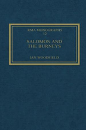 Cover of the book Salomon and the Burneys by Dr Christina Hughes, Christina Hughes