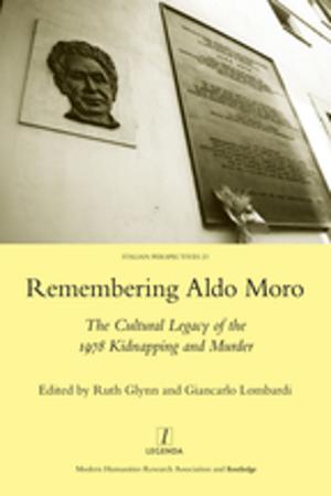 Cover of the book Remembering Aldo Moro by Colin Mackerras