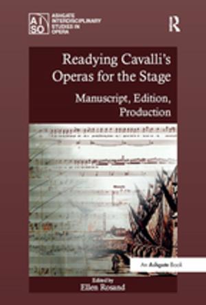 Cover of the book Readying Cavalli's Operas for the Stage by Jack Censer