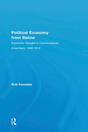 Cover of the book Political Economy from Below by Erdmann, Johann Eduard