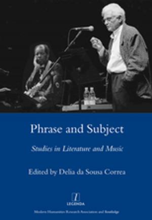 Cover of the book Phrase and Subject by Peter Moss