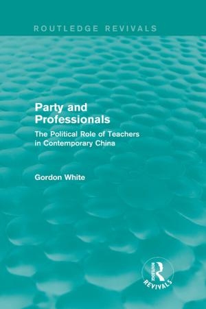 Cover of the book Party and Professionals by Joel Spring