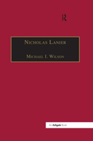 Cover of the book Nicholas Lanier by Tony Manocchio, William Petitt