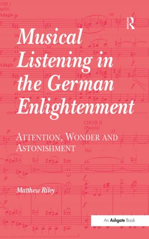 Book cover of Musical Listening in the German Enlightenment
